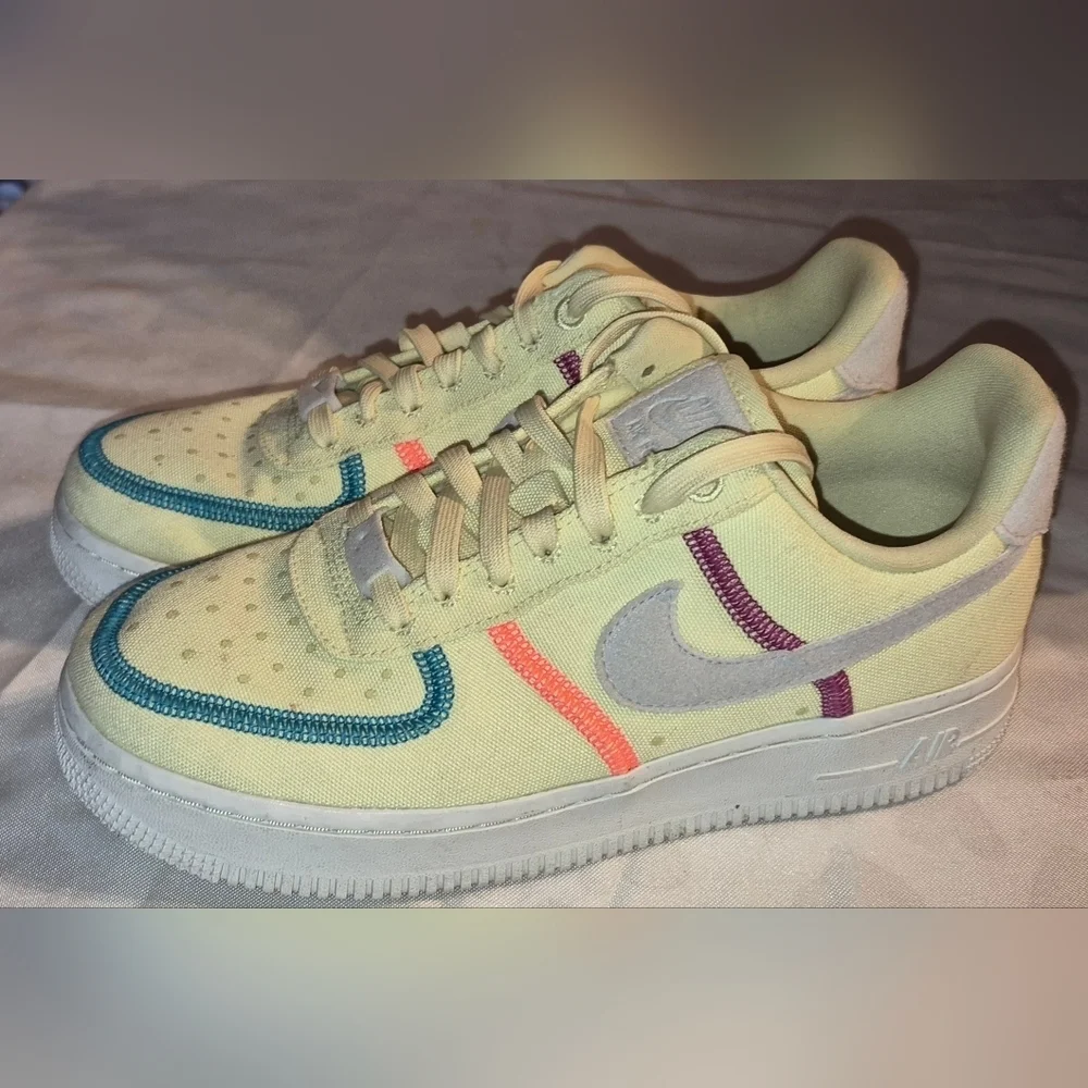 Rare! Nike Air Force 1 LX LIFE LIME ,  Womens's U.S Size 6